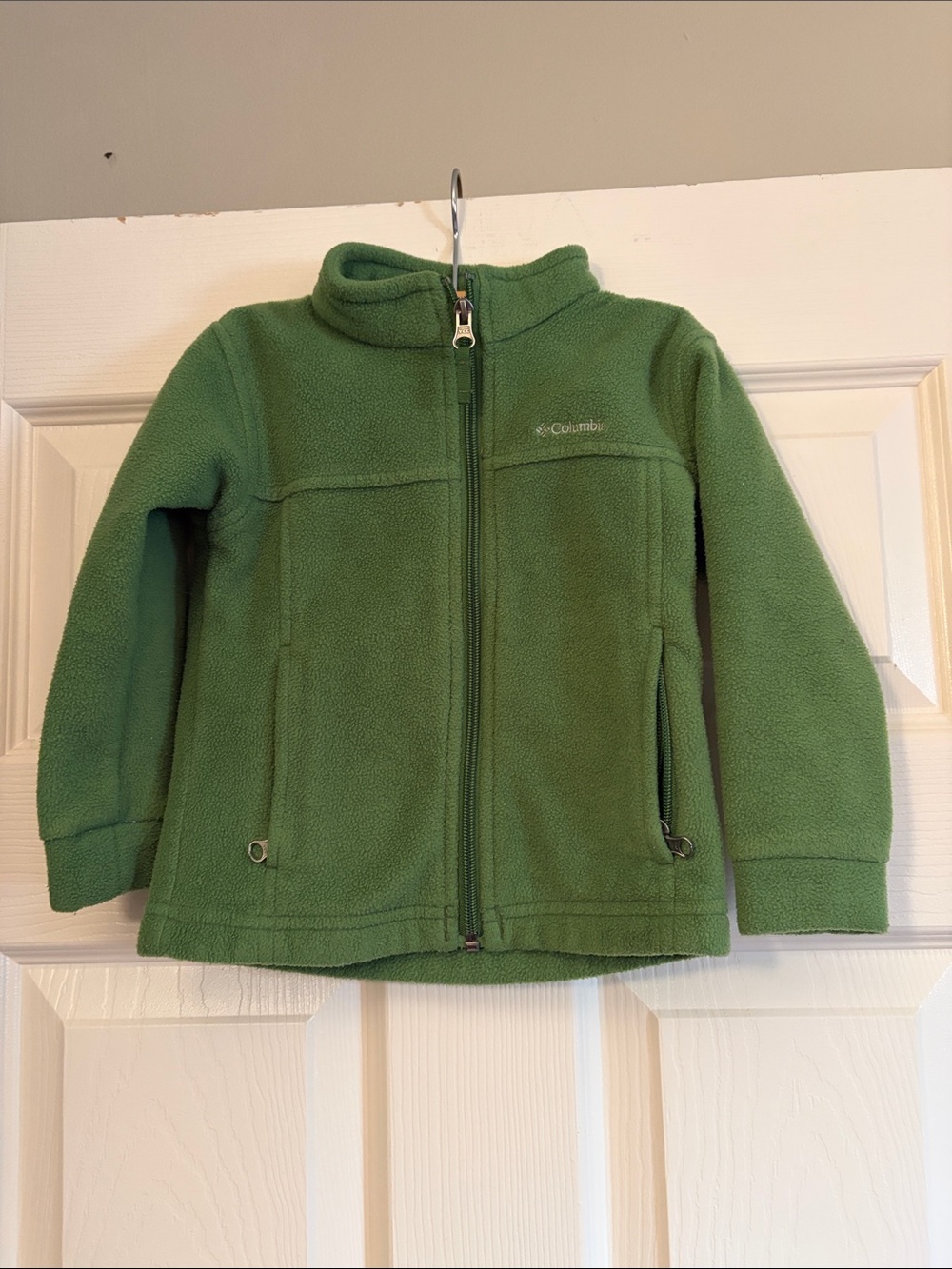 Columbia Kids Green Full-Zip Fleece Jacket